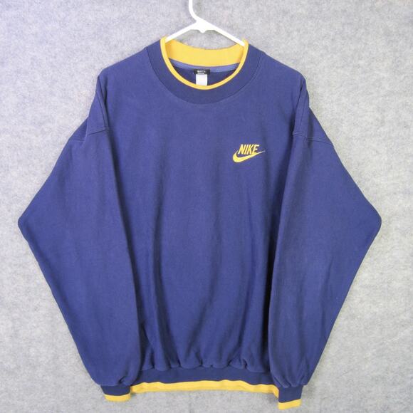 Vintage Nike Sweater Mens Large Crewneck Pullover Foot Locker Exclusive 90s - Picture 1 of 9